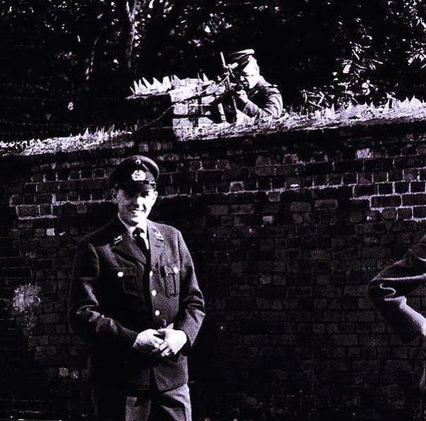 Berlin Wall in 1961. From the Library of Congress