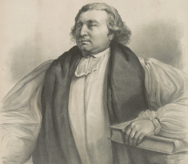 Drawing of Samuel Seabury