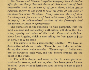 Screenshot of two paragraphs of printed text on aged paper